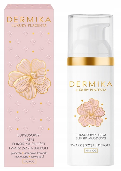 

Dermika Luxury Placenta Krem Twarz Szyja Dekolt 50