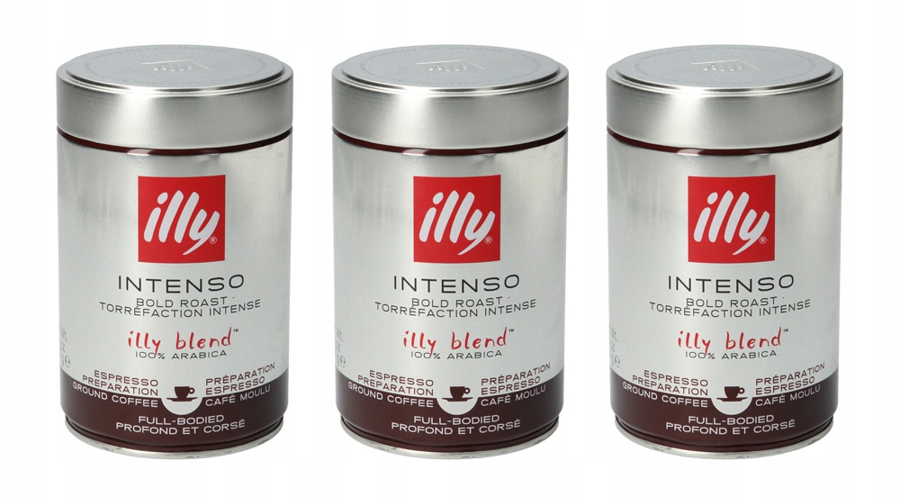 Kawa mielona Illy Espresso Black 250 g 3 szt.