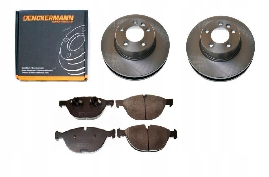 Kotouče Brzdové Bmw X5 E70 X6 Přední Sada 348 MM