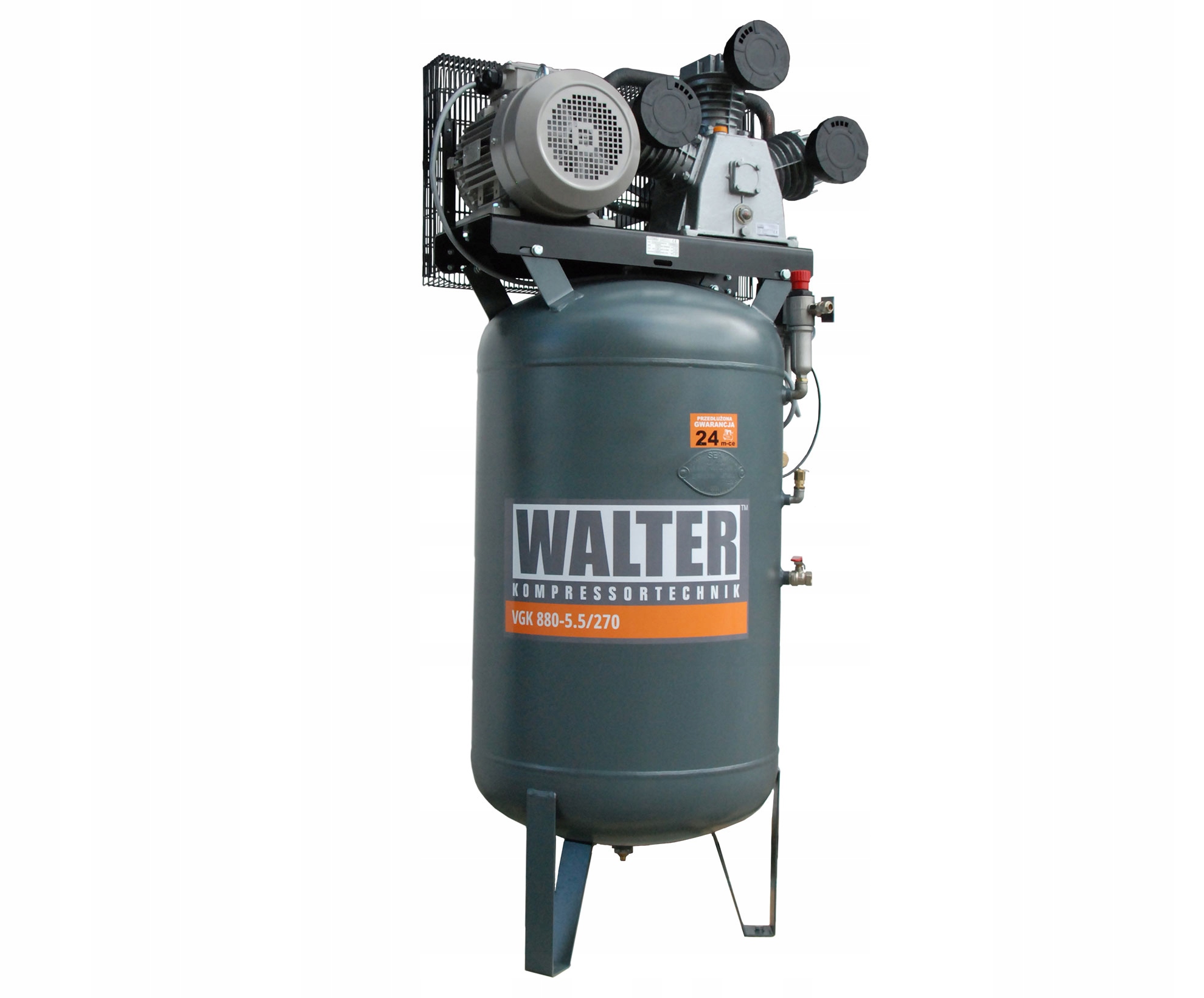 

Kompresor Sprężarka Walter Vgk 880/270 10BAR 270L