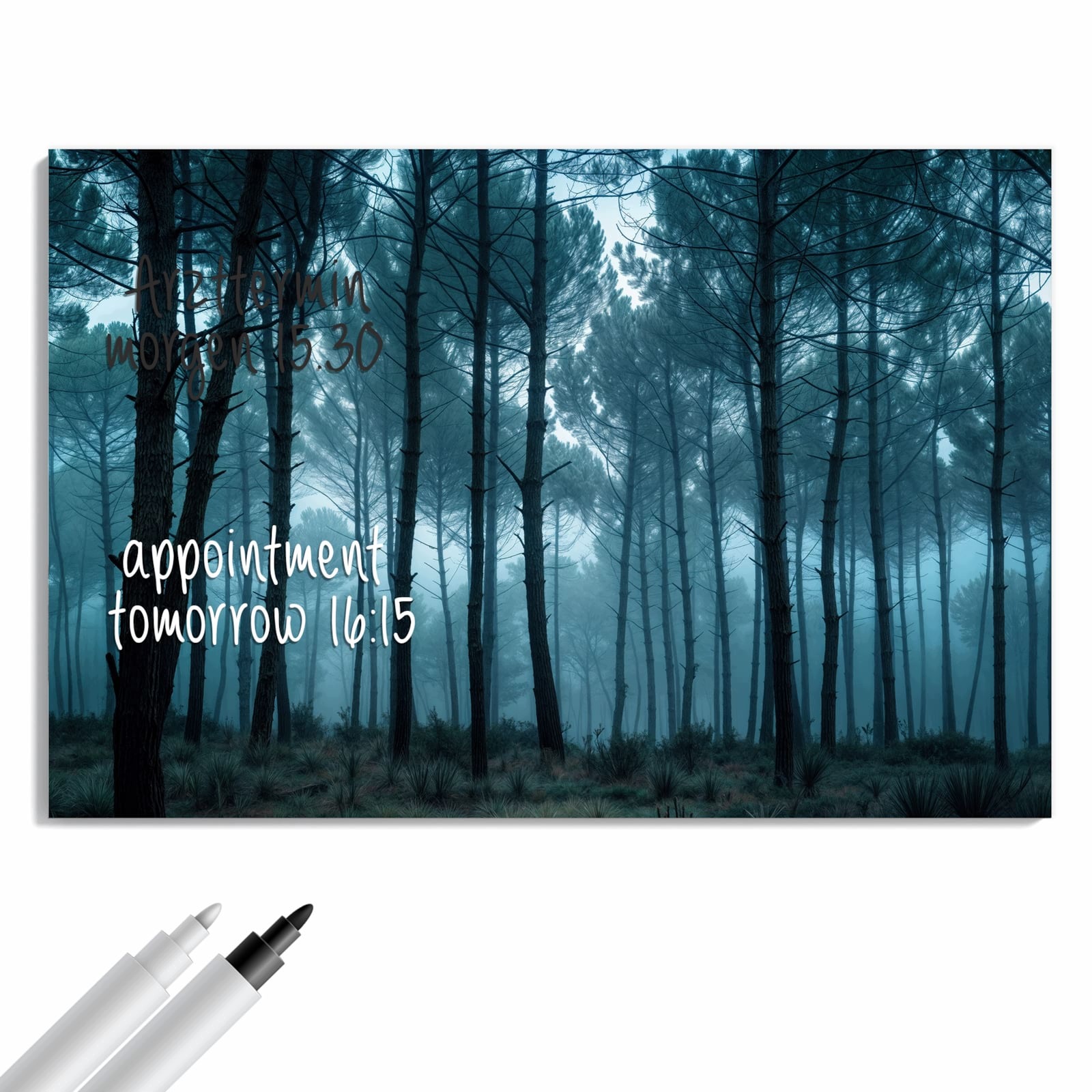 Magnetická tabule Mglisty Les 60 × 40 cm