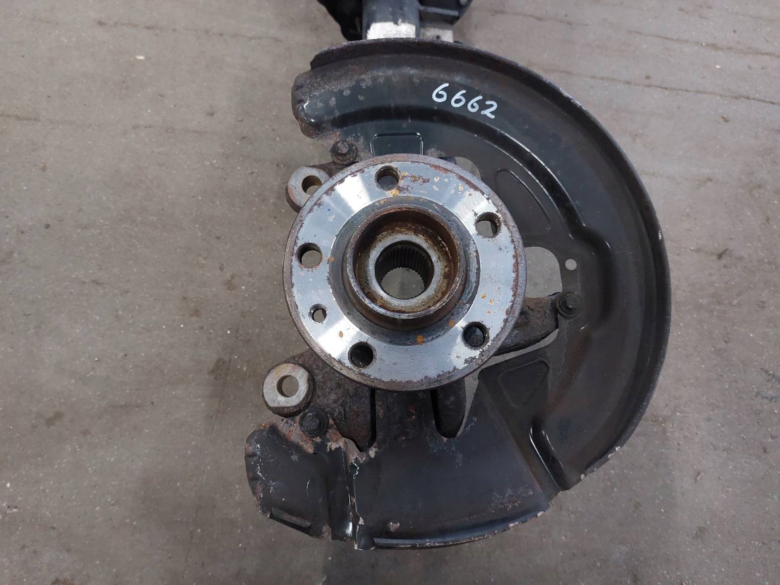 spring swing left front VOLVO S60 II 31277976