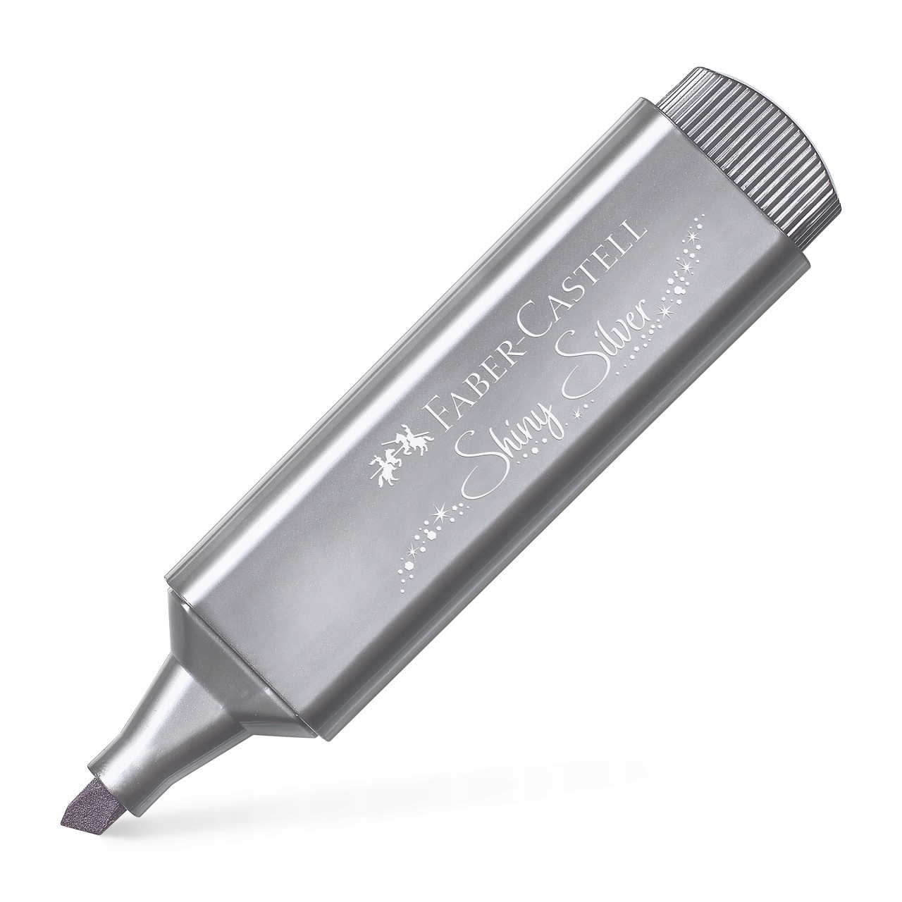 

Zakreślacz Faber Castell 1546 metaliczny srebrny