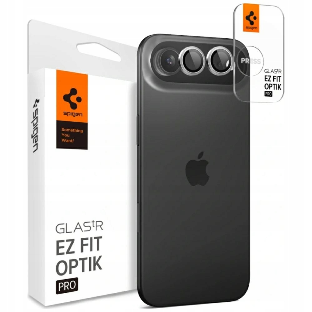 Krytka fotoaparátu Spigen Optik Pro Glas.TR "ez Fit" Camera Protector 2ks pro