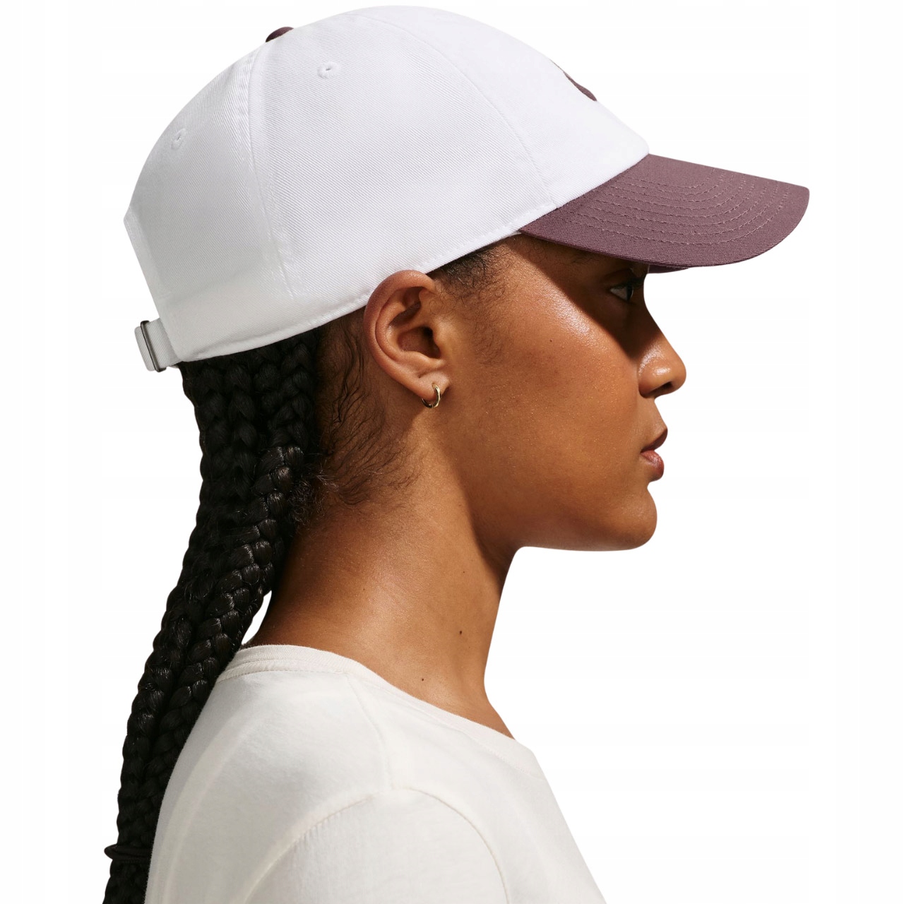 Kšiltovka Nike Club bílo-fialová FB5368 104 M/L