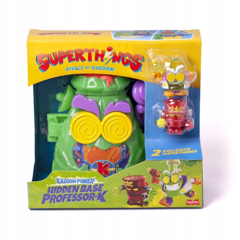 SUPERTHINGS KAZOOM POWER KRYJÓWKA PROFESORA K HIDDEN BASE PROFESSOR K Kod producenta PSTSP112IN250