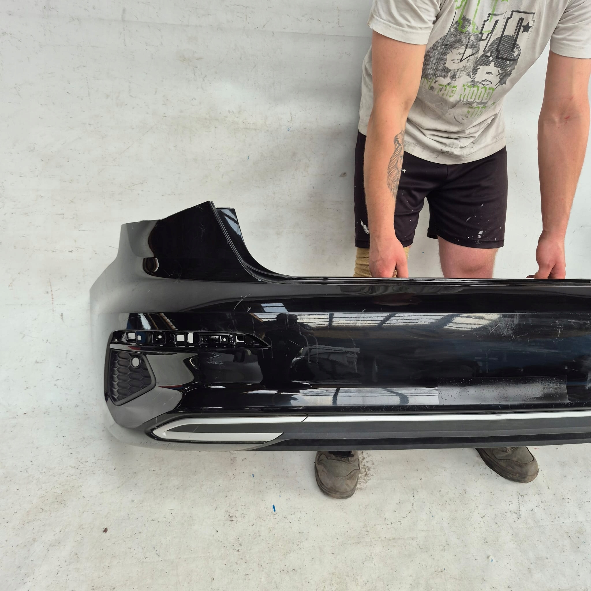 AUDI A3 8Y sedan 20- bumper rear part rear
