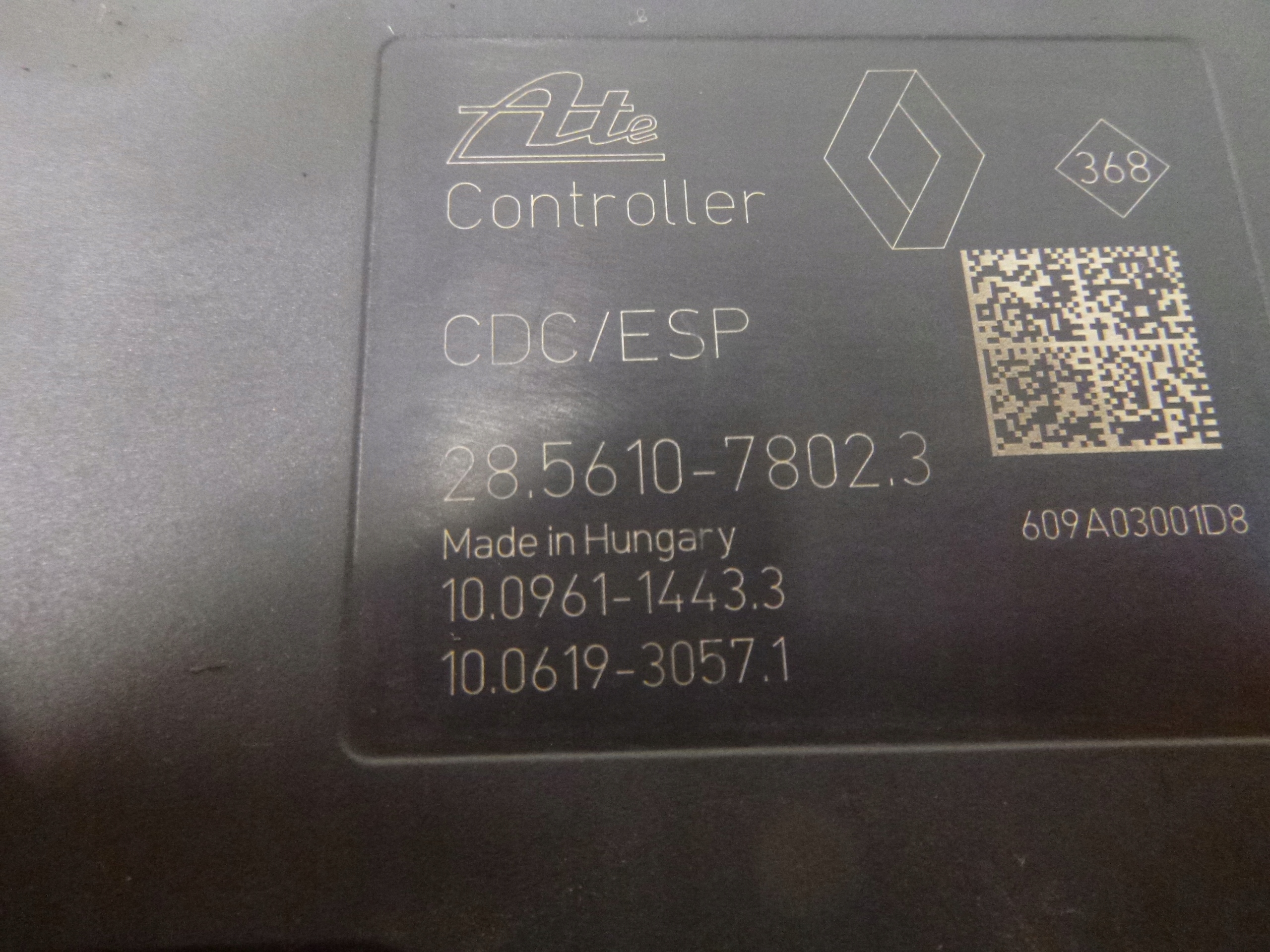 pump ABS control unit RENAULT LAGUNA III 1.5DCI 2007-2013 476602071R