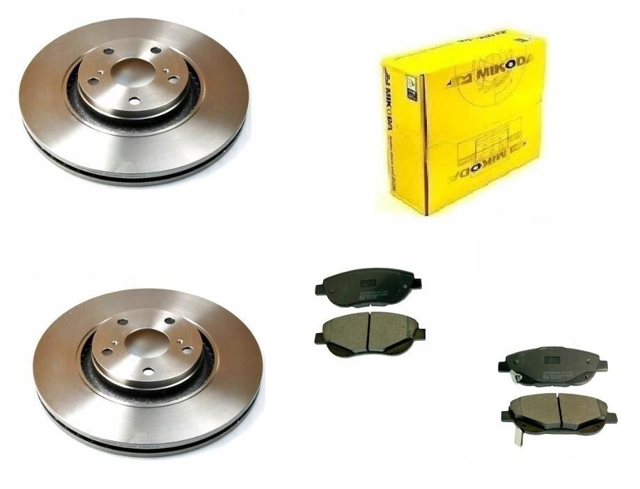 Kotouče Toyota Avensis T27 2.2 D4D 2.2 D-cat 2009- Přední Sada 320MM