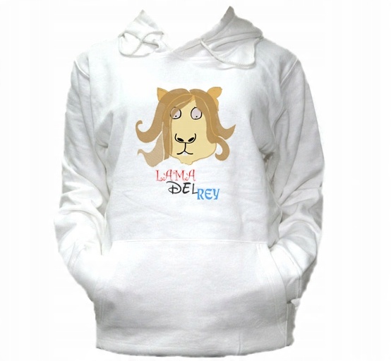 

L Bluza Kaptur Męska Lama Więcej Jedno Zwierze
