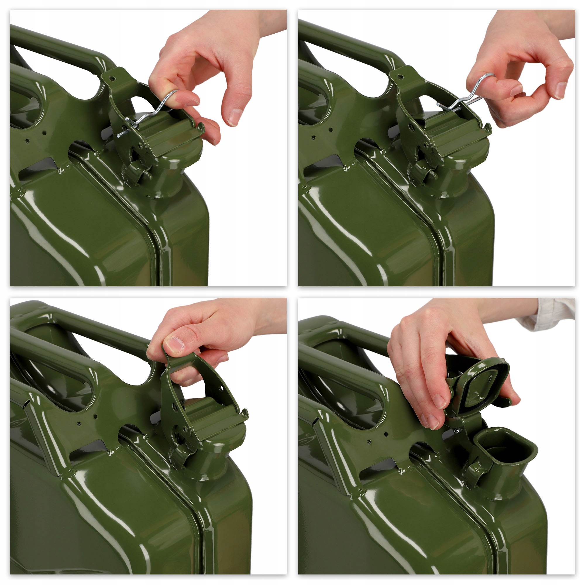 KANISTER METALOWY ZBIORNIK NA PALIWO OLEJ 20L Producent code K4149