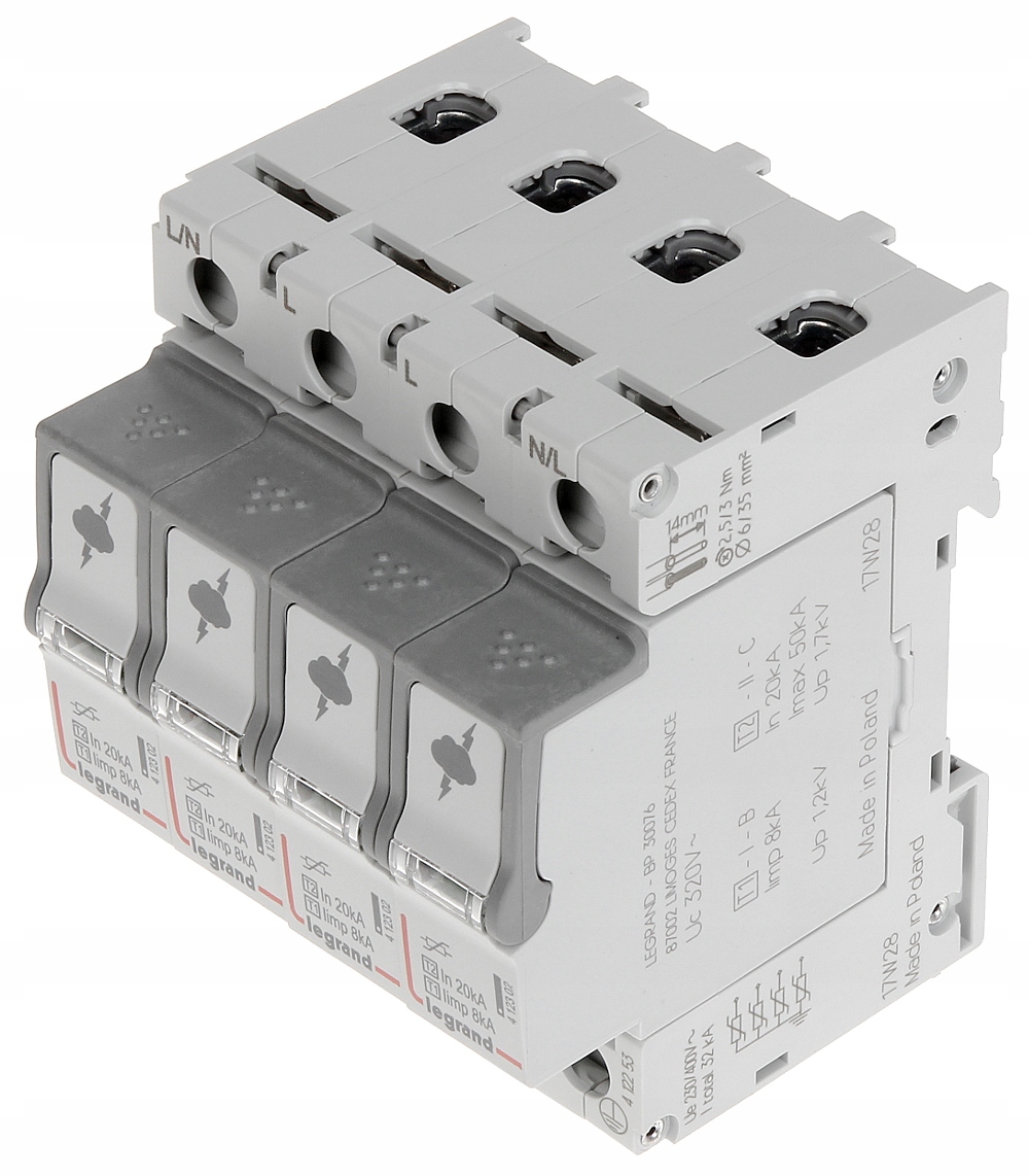 Omezovač přepětí Legrand 412253