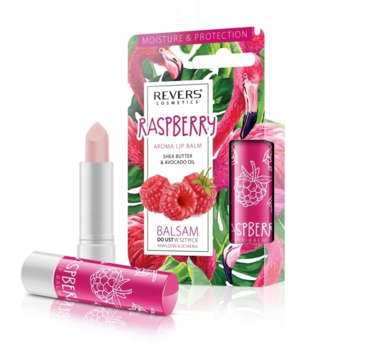 REVERS POMADKA OCHRONNA BALSAM DO UST MALINA