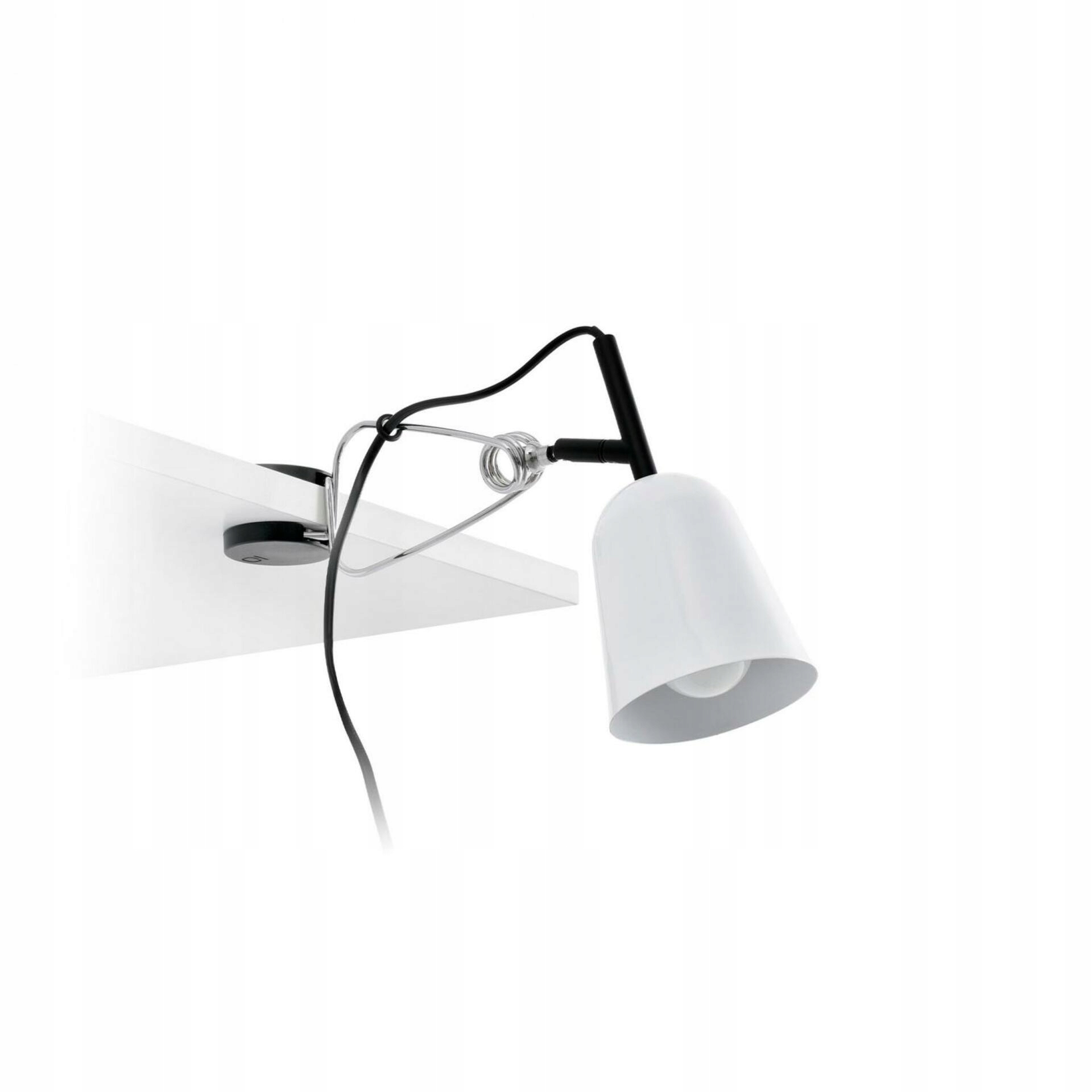Stolová lampa Faro Studio s klipom, E14, hliník, nastaviteľná