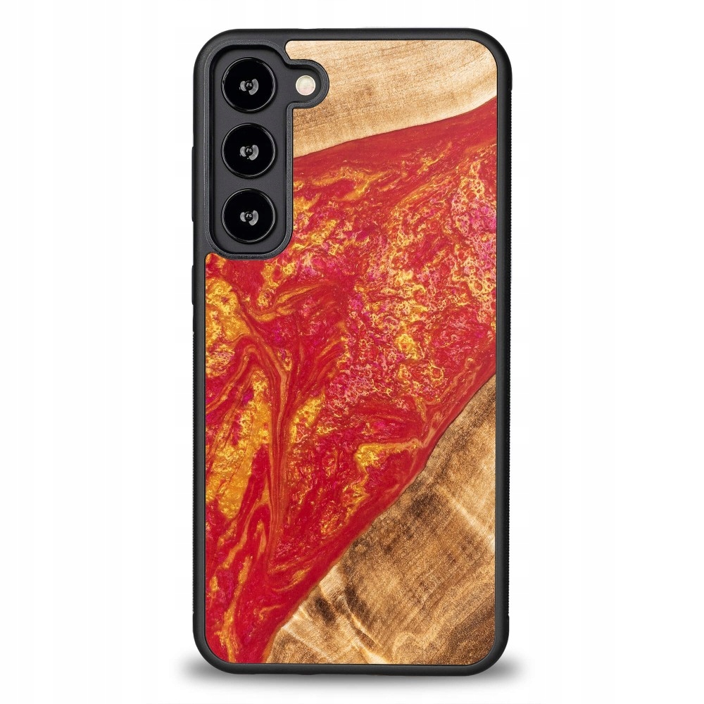 Pouzdro Bewood Unikátní pro Samsung Galaxy S23 Plus Neony Paříž