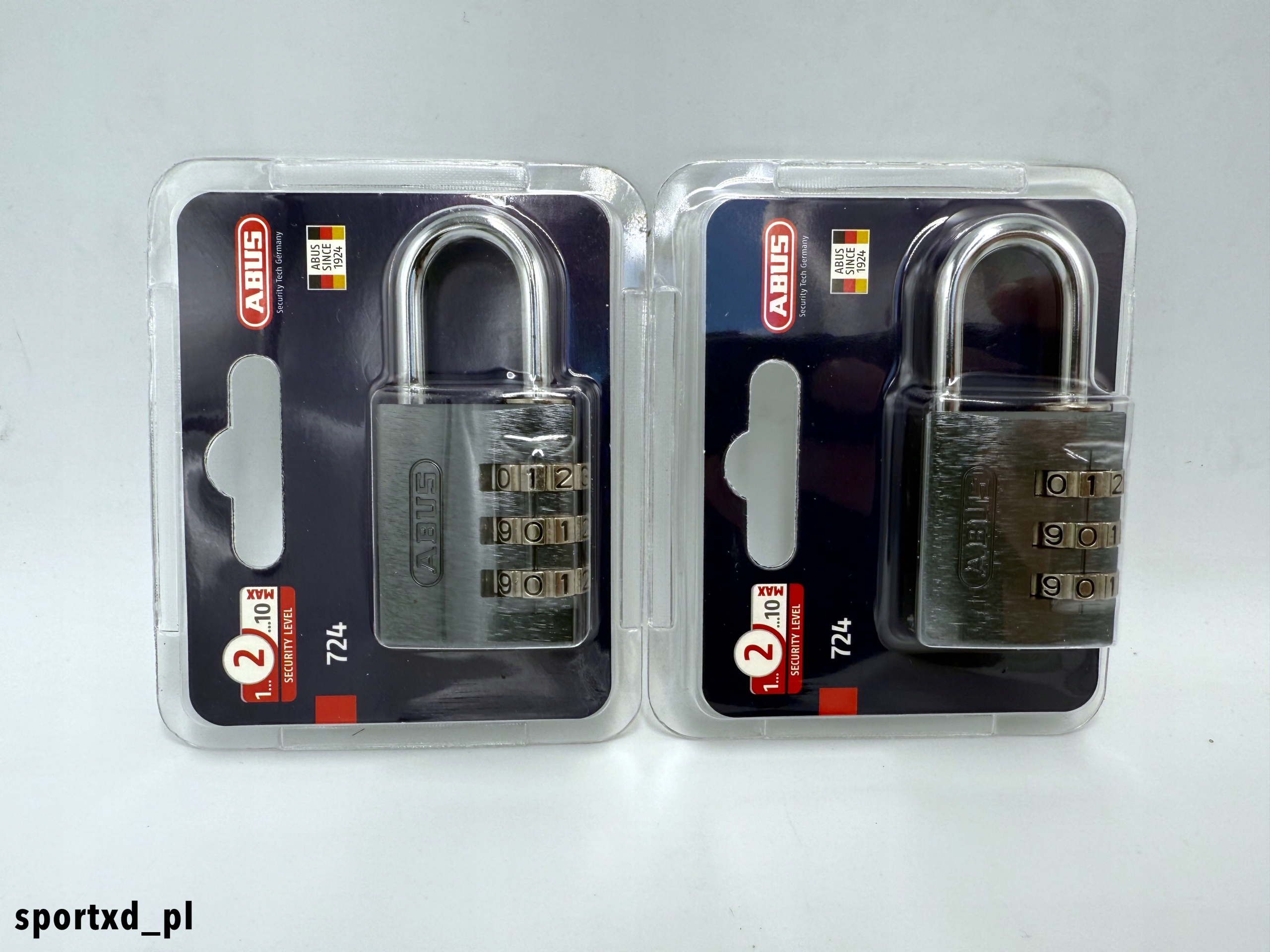 Kłódka szyfrowa ABUS 724/30 Titanium B Szerokość 35 mm