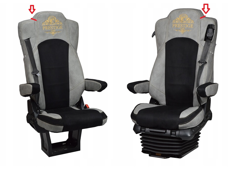 Pokrowce na fotele PRESTIGE LINE Mercedes MP4, MP5 Typ pokrowiec