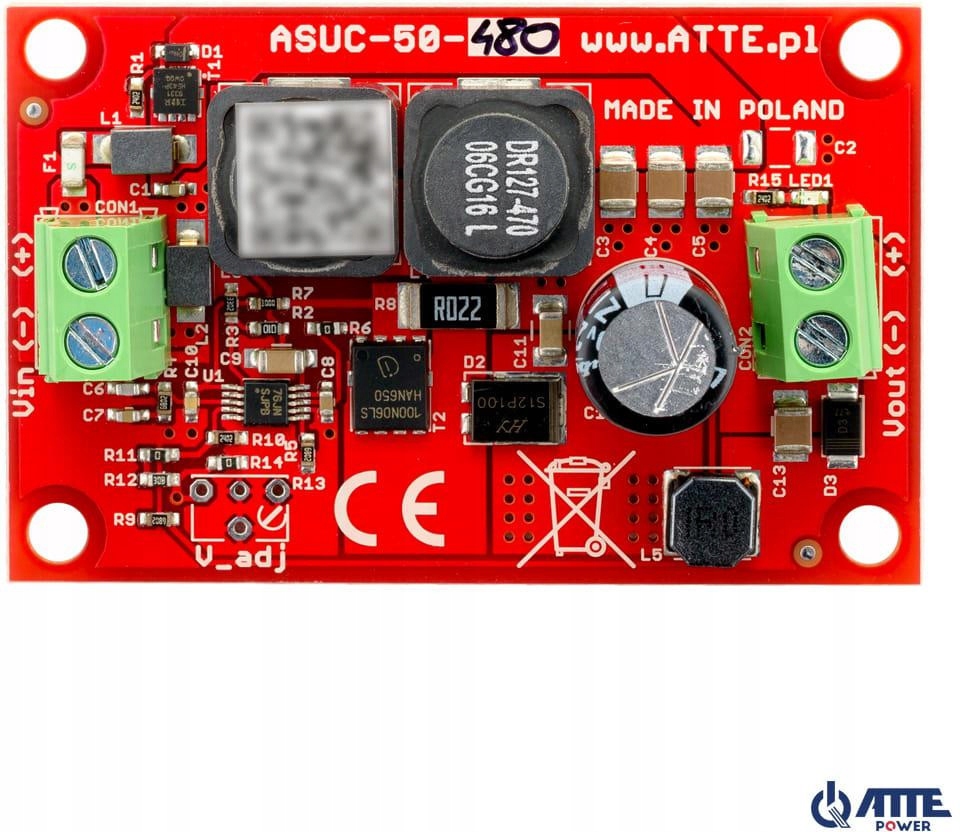 Przetwornica DC/DC Atte ASUC-50-480-OF