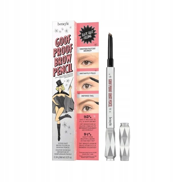 Benefit Goof Proof Brow Pencil tužka na obočí 2.5 neutrální blond 0,34 g