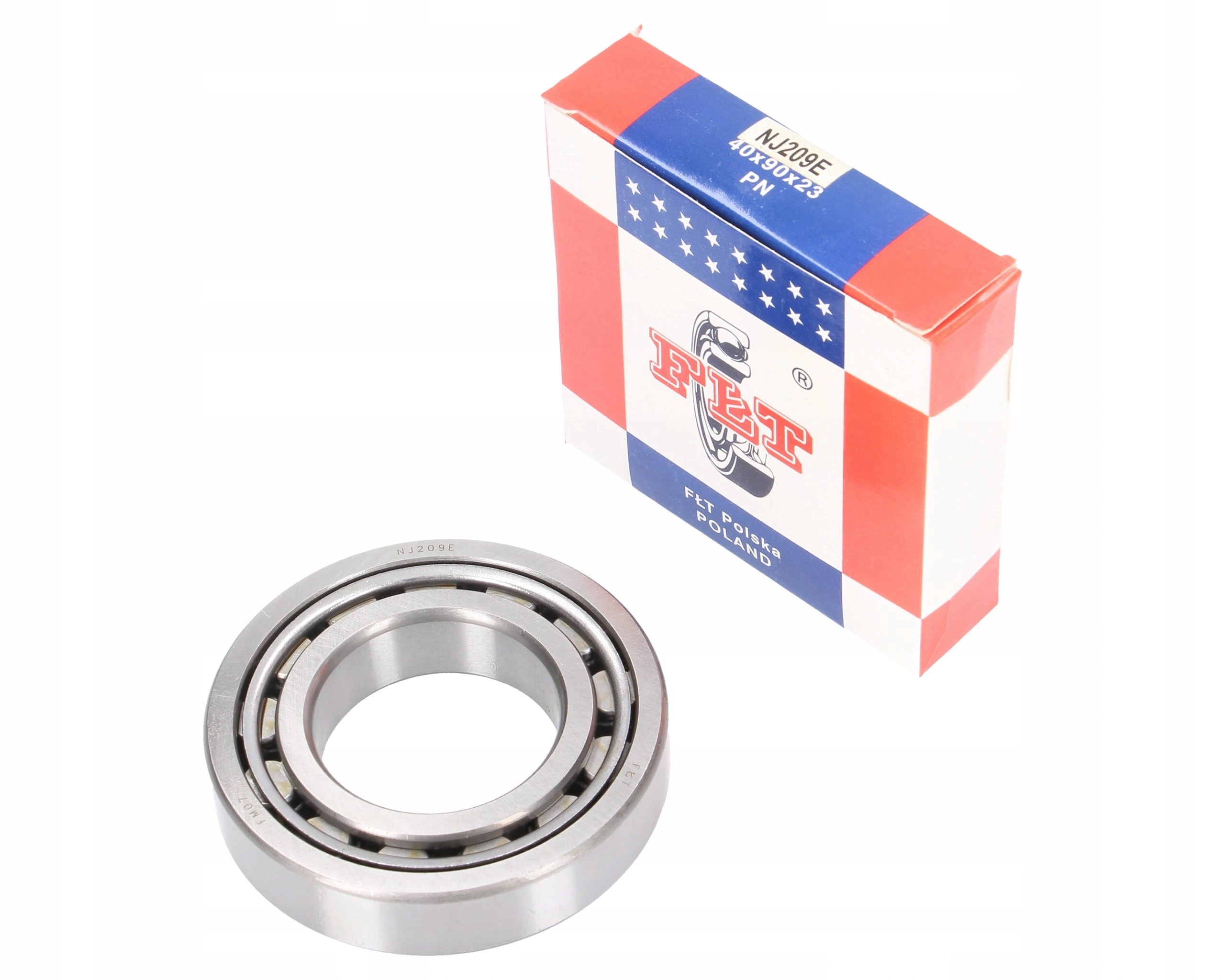 Jednořadé válečkové ložisko Nj 209 E 45x85x19 Fłt