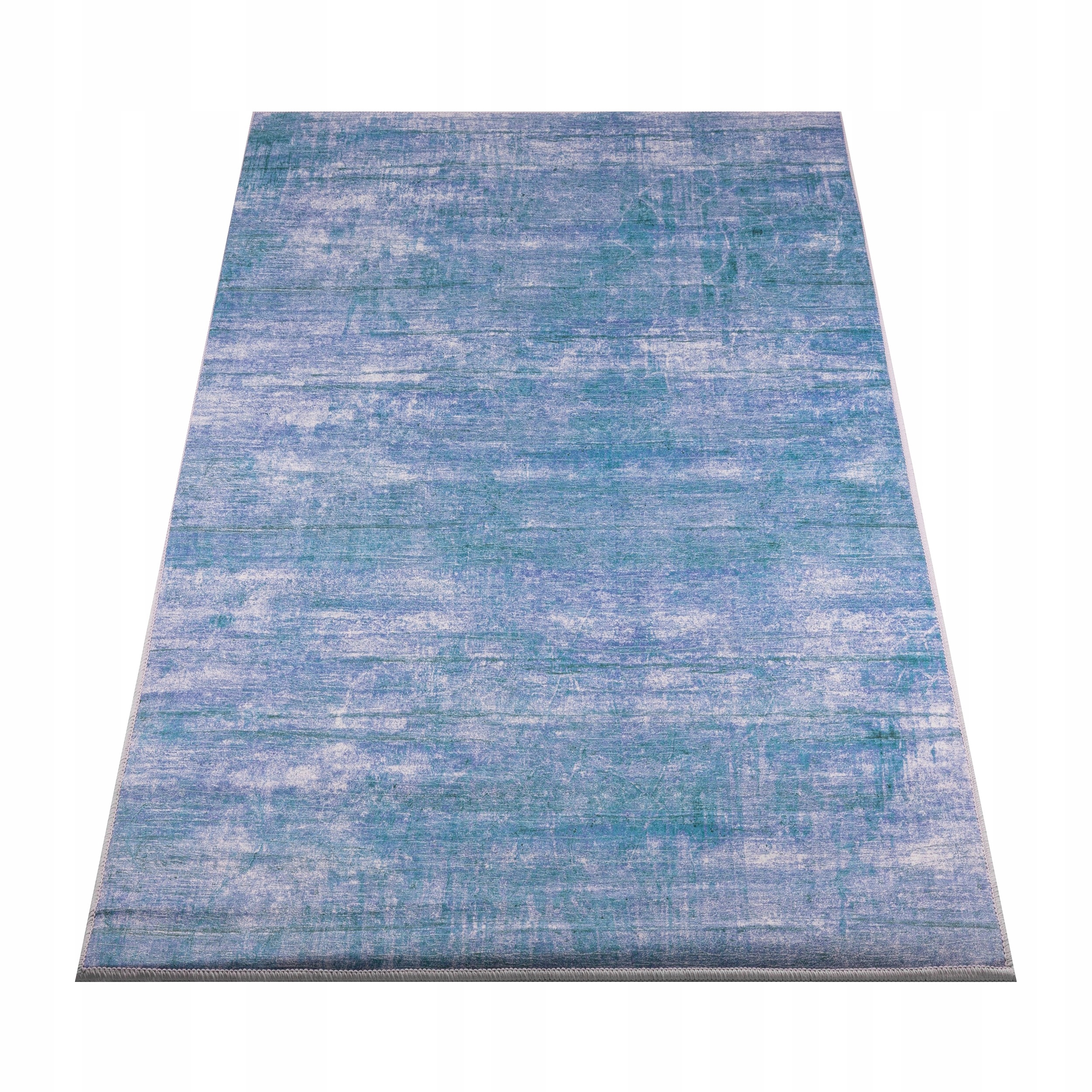 Koberec 300x200 CM Modrý Šedý Vintage Loft Do Obývačky Spálne Bcf