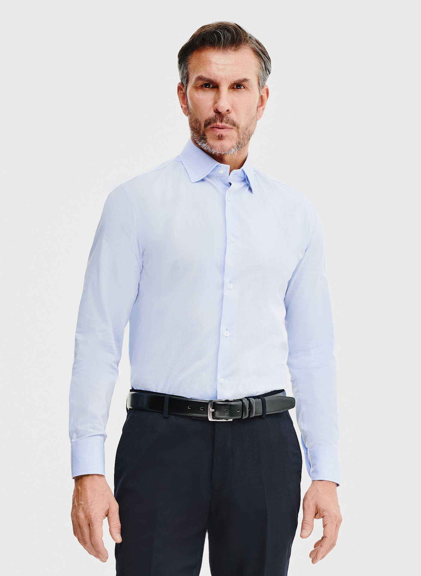 Elegantní modrá pánská košile Pako Lorente vel