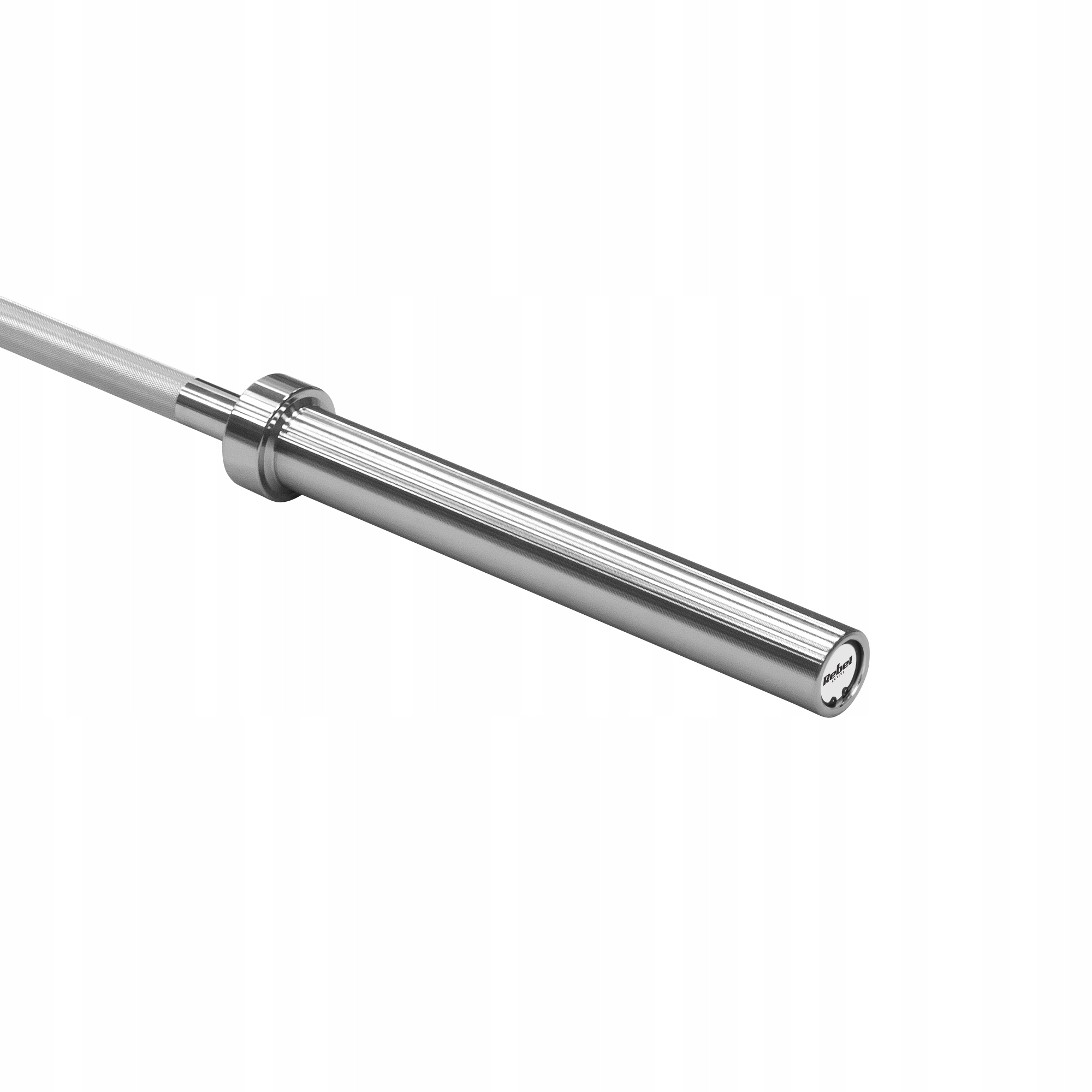 Gryf olimpijski prosty łożyska sztanga olimpijska 220cm 20kg zaciski Rebel