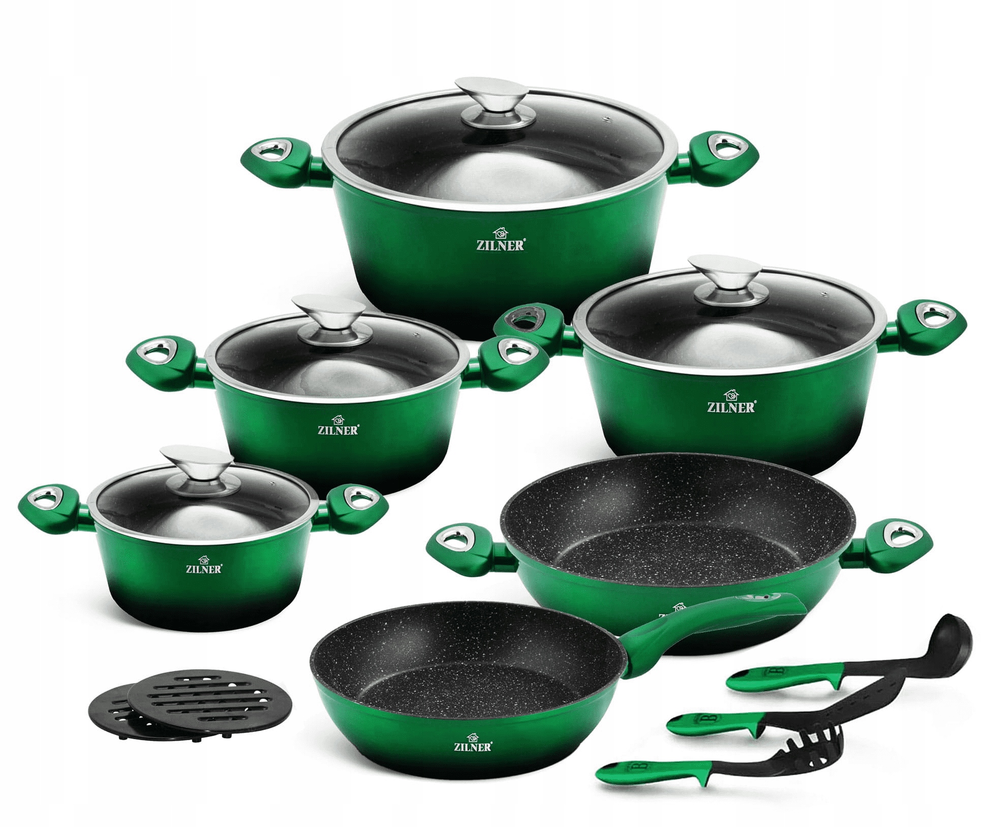 

Zestaw garnków 15el garnki kamienne indukcja gaz