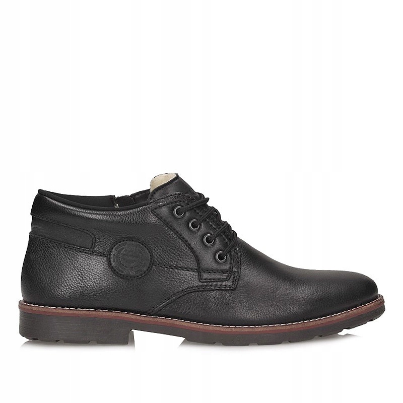 Pánské kotníkové Kotníkové Boty Rieker 15339-00 na zip