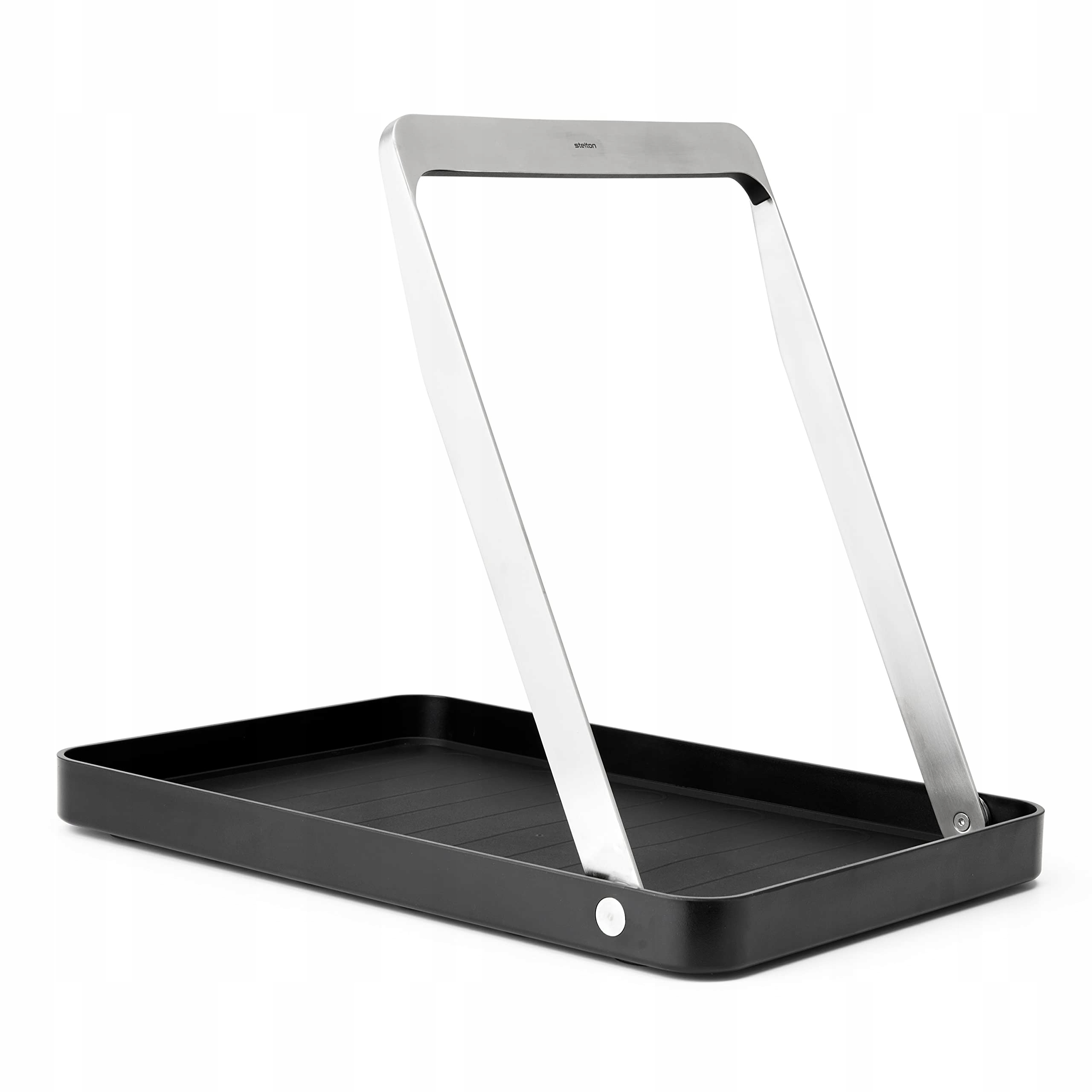 Stelton Explore Podnos na servírovanie s držiakom na prenášanie čierny