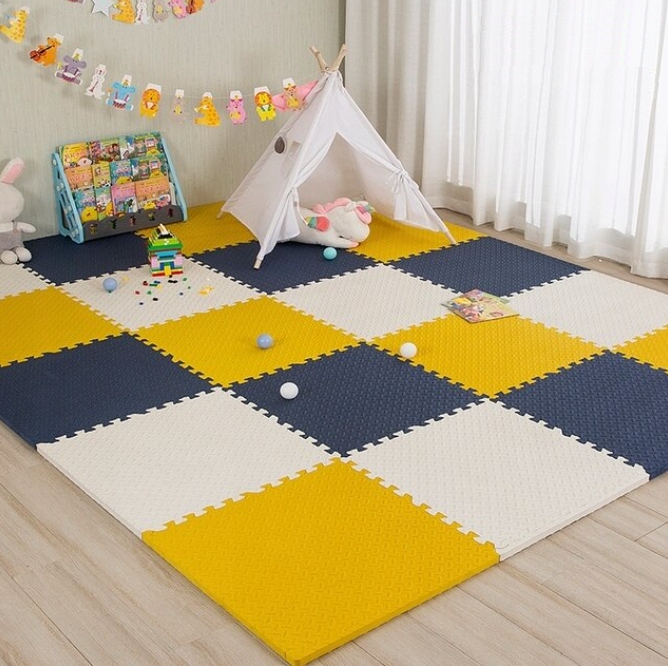 Mata Piankowa edukacyjna PUZZLE 16szt 120x120 I167 Kod producenta I167