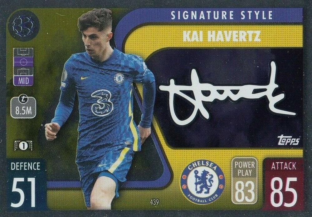 Match Attax 2021/22 439 Kai Havertz Topps