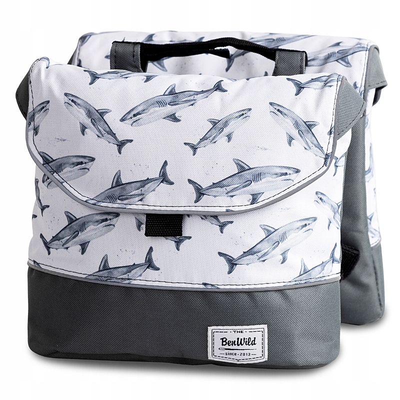 Podwójna Sakwa Rowerowa na bagażnik rowerowy dla Dzieci Torba na rower