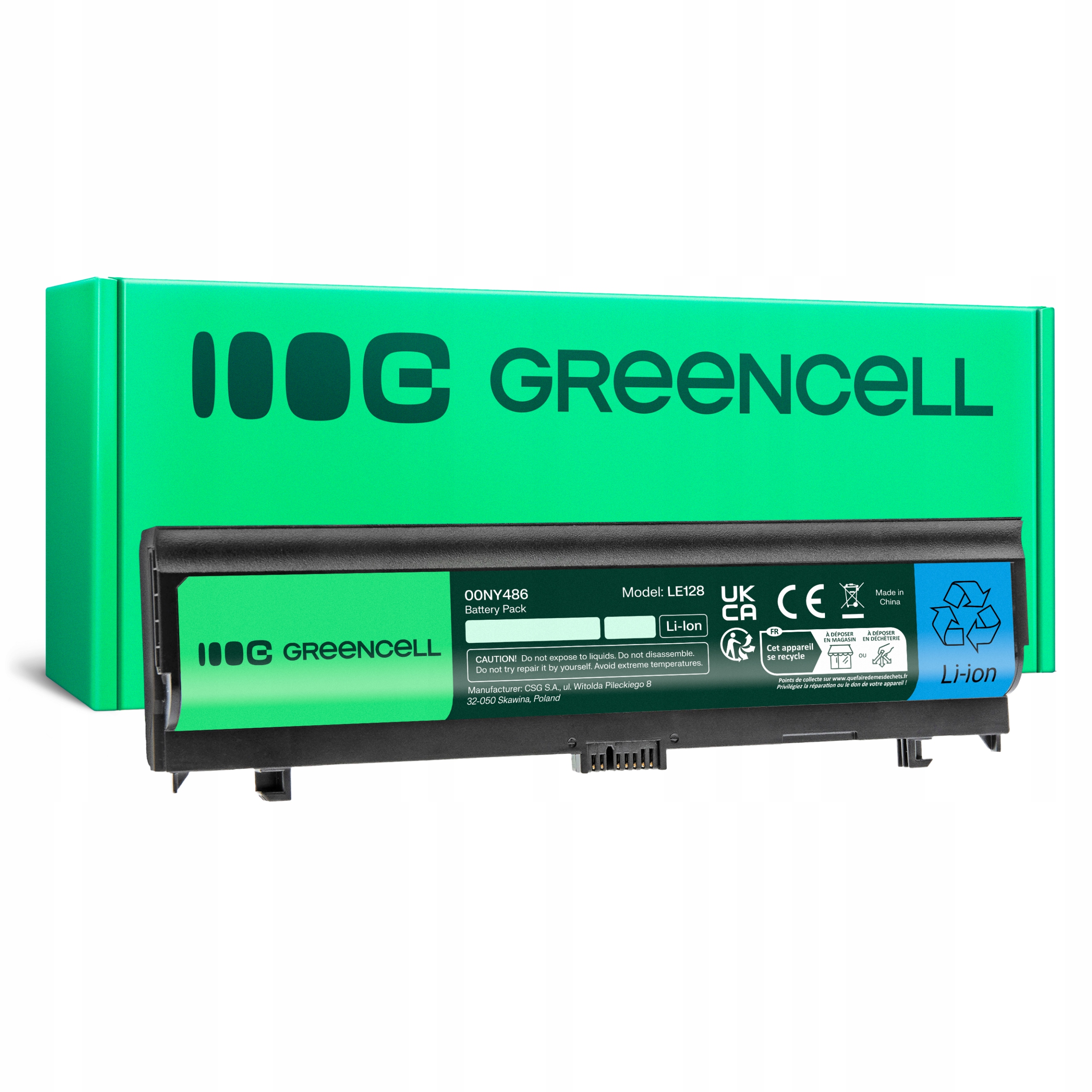 Bateria do laptopa Lenovo ThinkPad L560 L570 48Wh