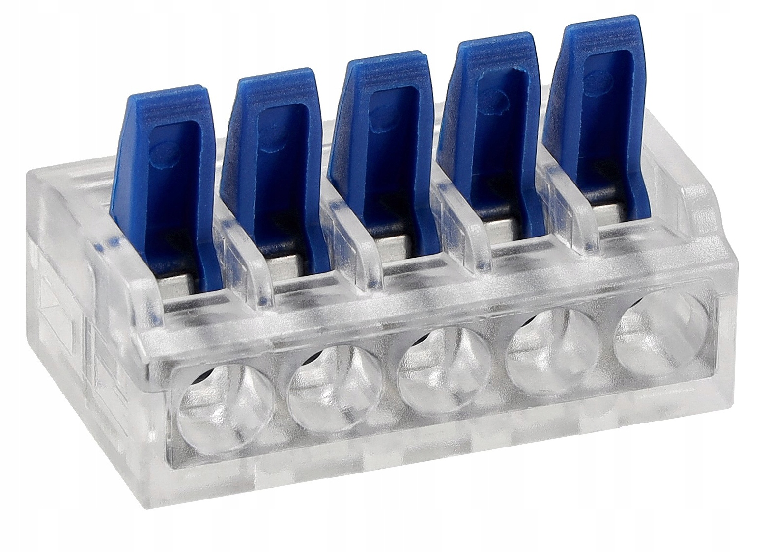 Szybkozlaczka Złączka Elektryczna 5-przewodowa Instalacyjna Zaciskowa 250V