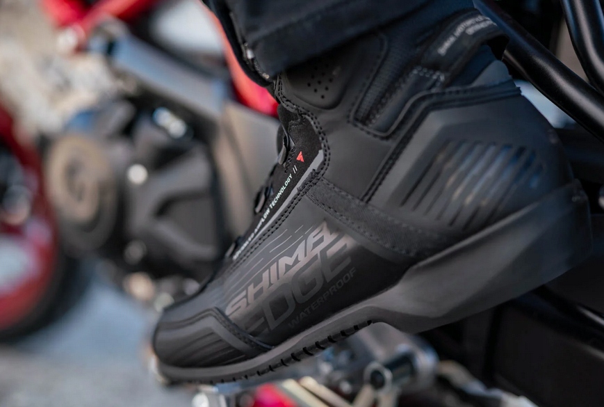 Buty Motocyklowe SHIMA EDGE WP r. 41 Motor Kolor czarny