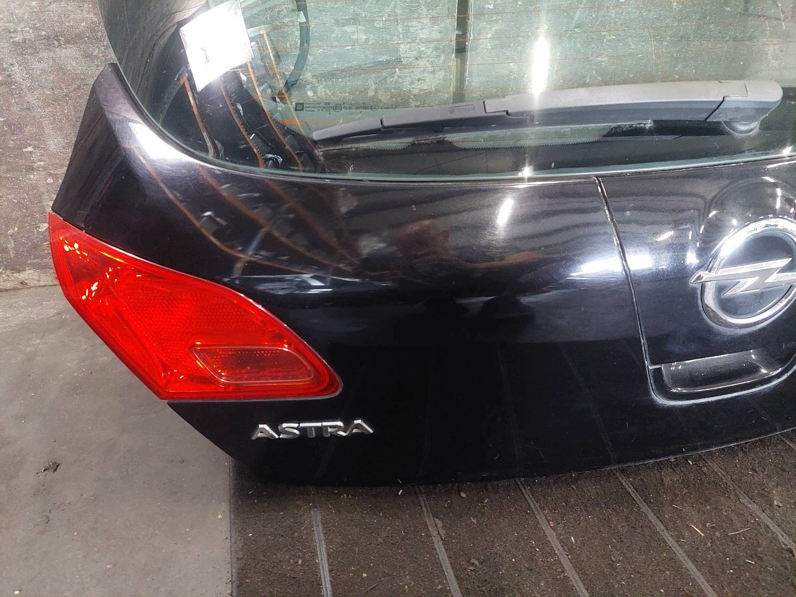 complete rear part trunk door bumper light OPEL ASTRA J Z20R HB 5D