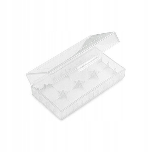 Pudełko na 2 akumulatory 18650 SOLIDNE jakość Pojemność 0 mAh