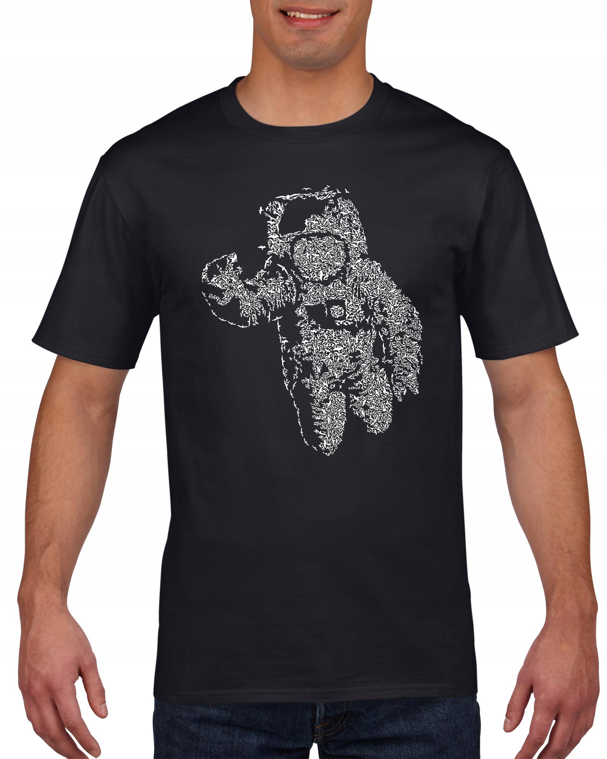

Koszulka męska Astronauta kosmos ptaki