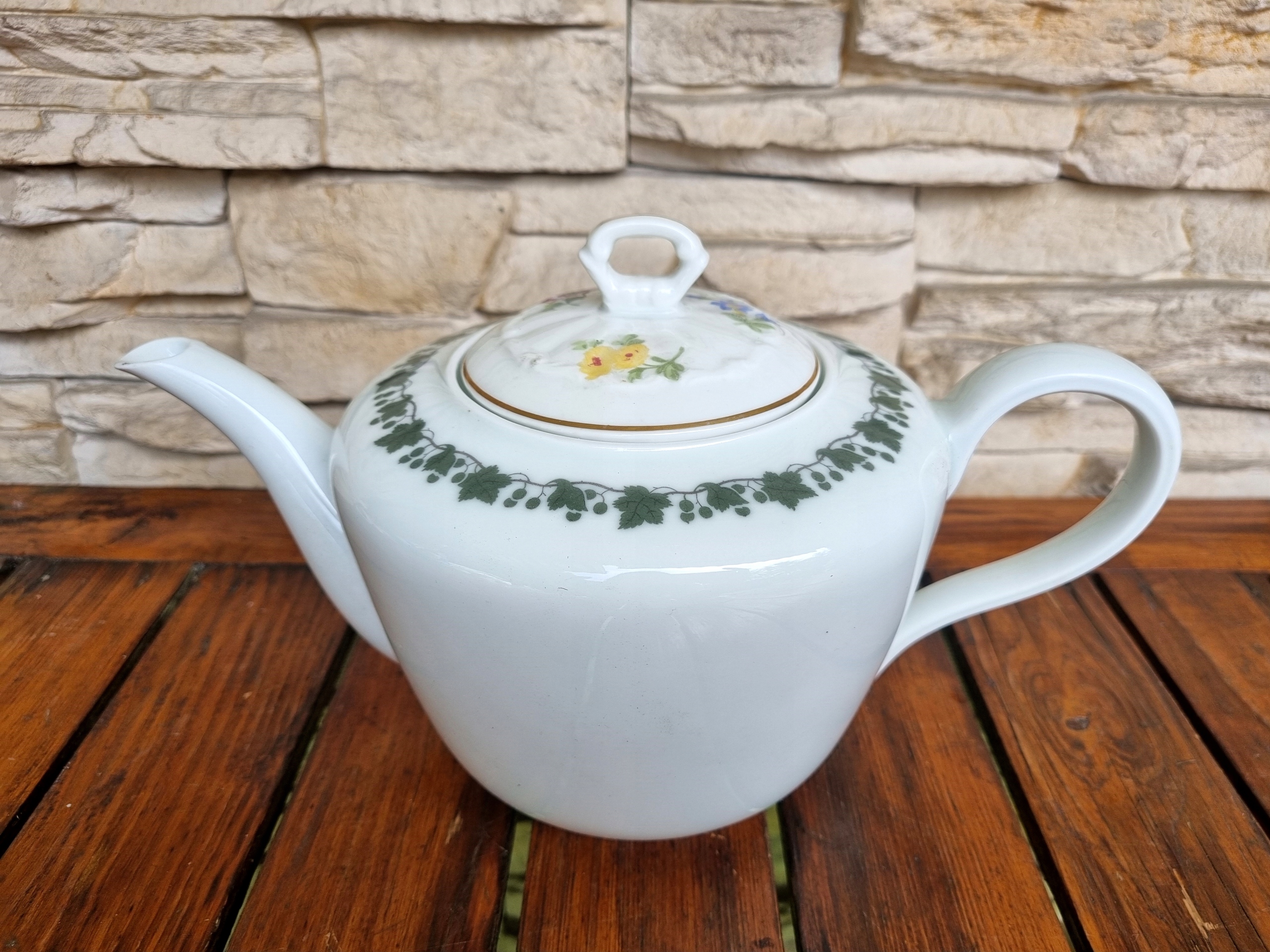 Кувшин ROSENTHAL HELENA чайник фарфор плющ антиквариат