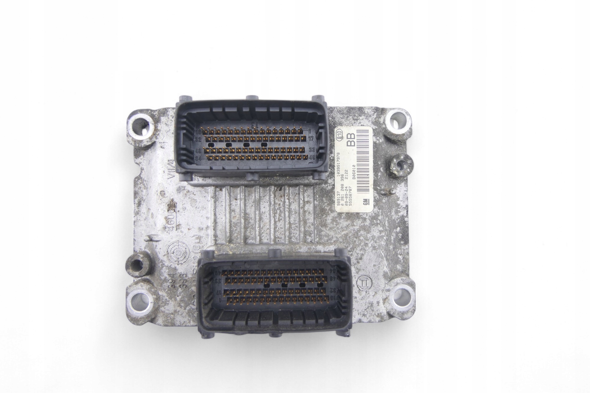 computer control unit of the engine OPEL ASTRA H 1.4 16V 55558787 0261208396 BB