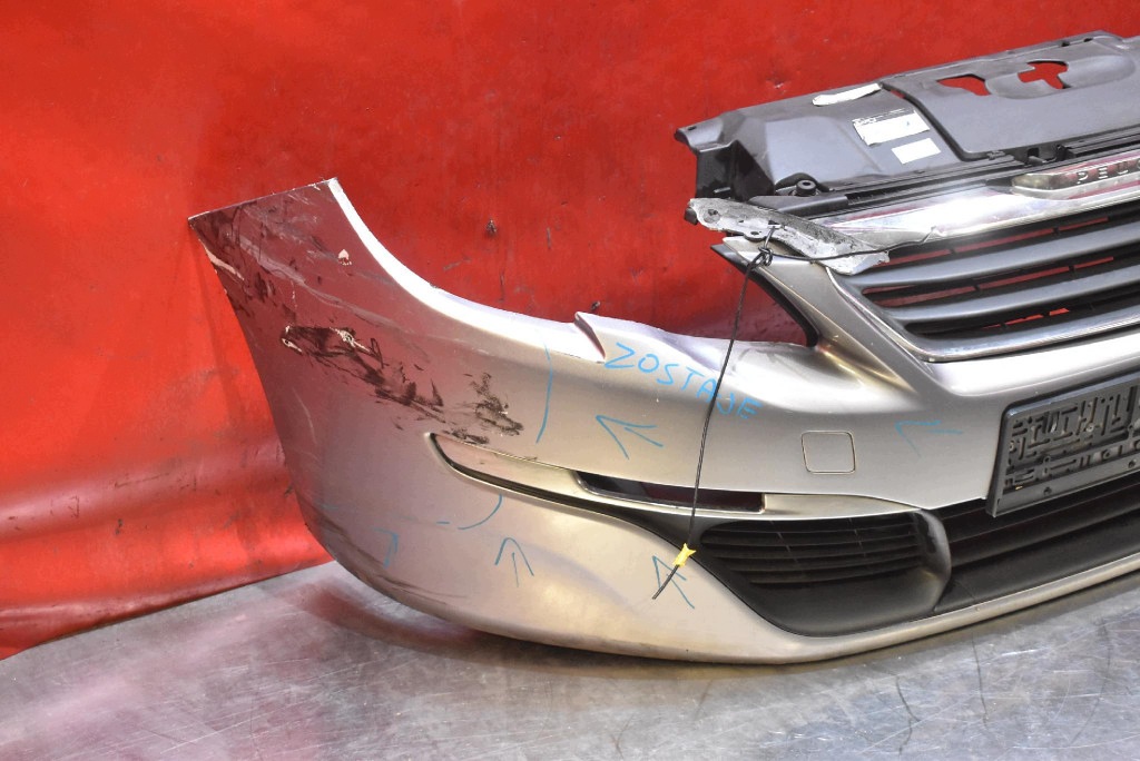 bumper front front grey PEUGEOT 308 2 II T9 13-17