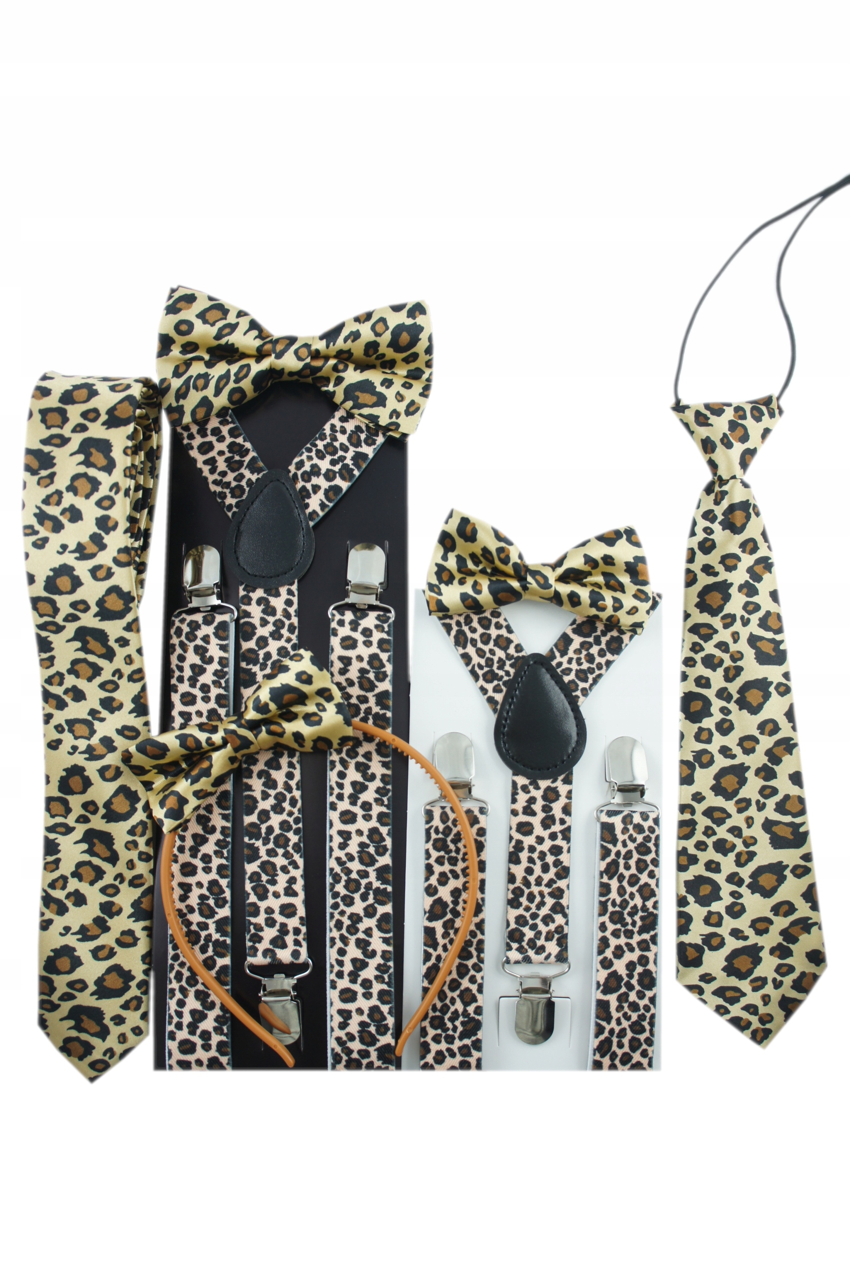 SZELKI dla dziecka PANTERKA ZWIERZĘCE JUNGLA Materiał dominujący poliester