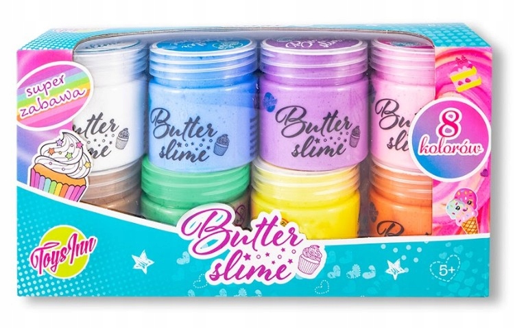 

Butter Slime Gluty 8-PAK Masa Ciastoina