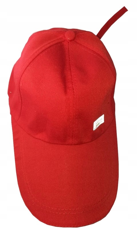 

Czapka Z Daszkiem Bejsbolówka czerwona 100% Cotton