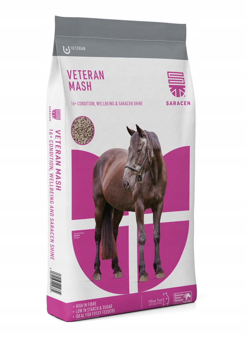 Saracen Veteran Mash 20 kg mesz dla koni starszych