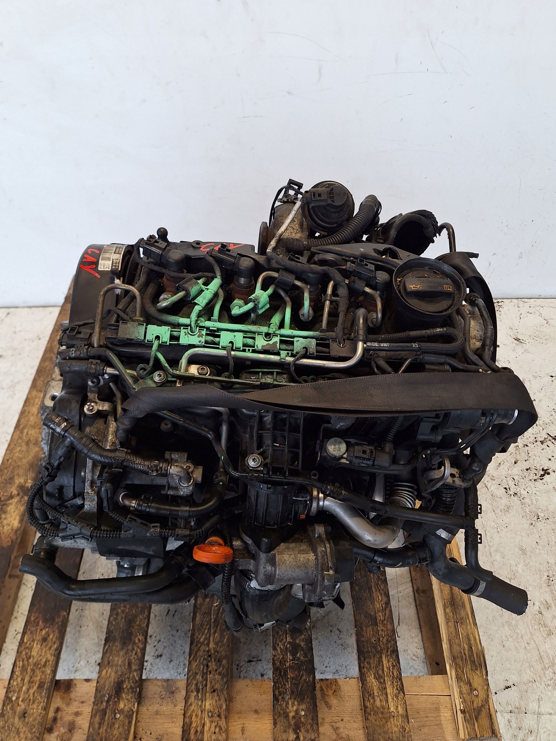 VOLKSWAGEN SEAT SKODA AUDI engine 1.6 TDI CAY 105KM