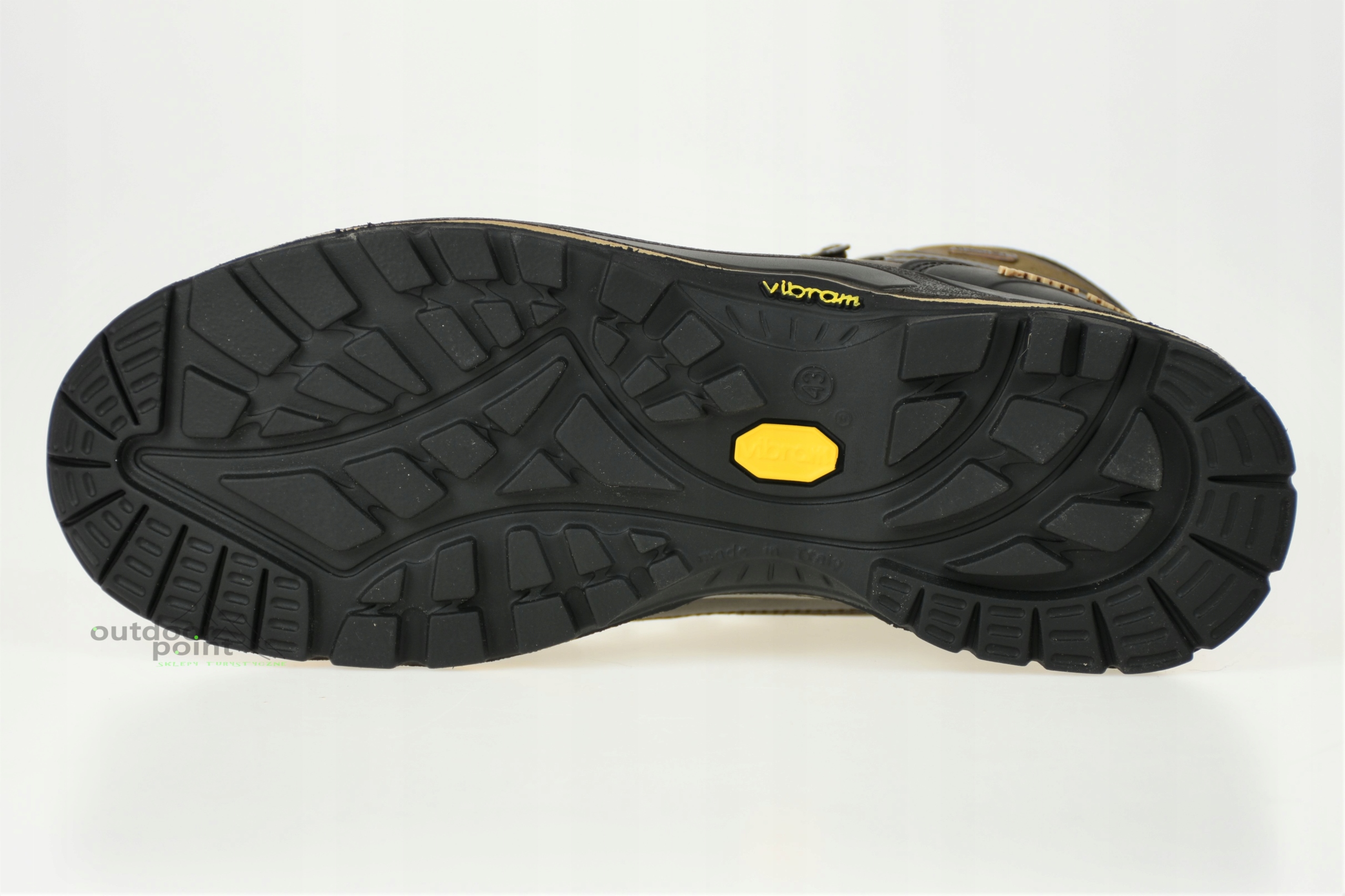 Buty trekkingowe RED ROCK 11205 - SKÓRA VIBRAM 45 Zapięcie sznurowane