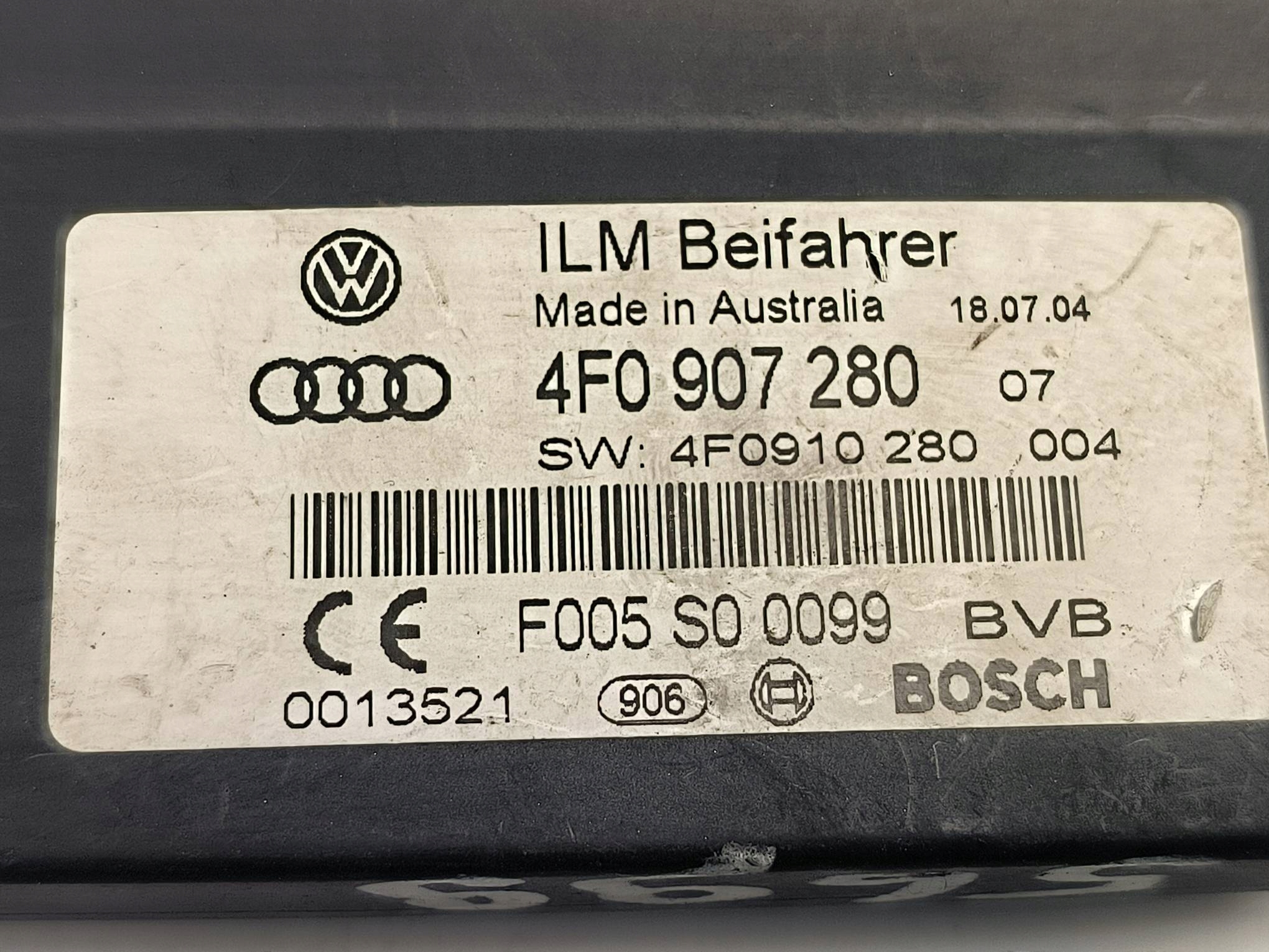 modul MOCY 4F0907280 AUDI A6 C6