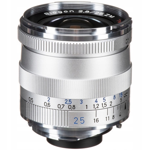 Objektiv Zeiss Biogon T* 25/2.8 Zm Leica M stříbrný